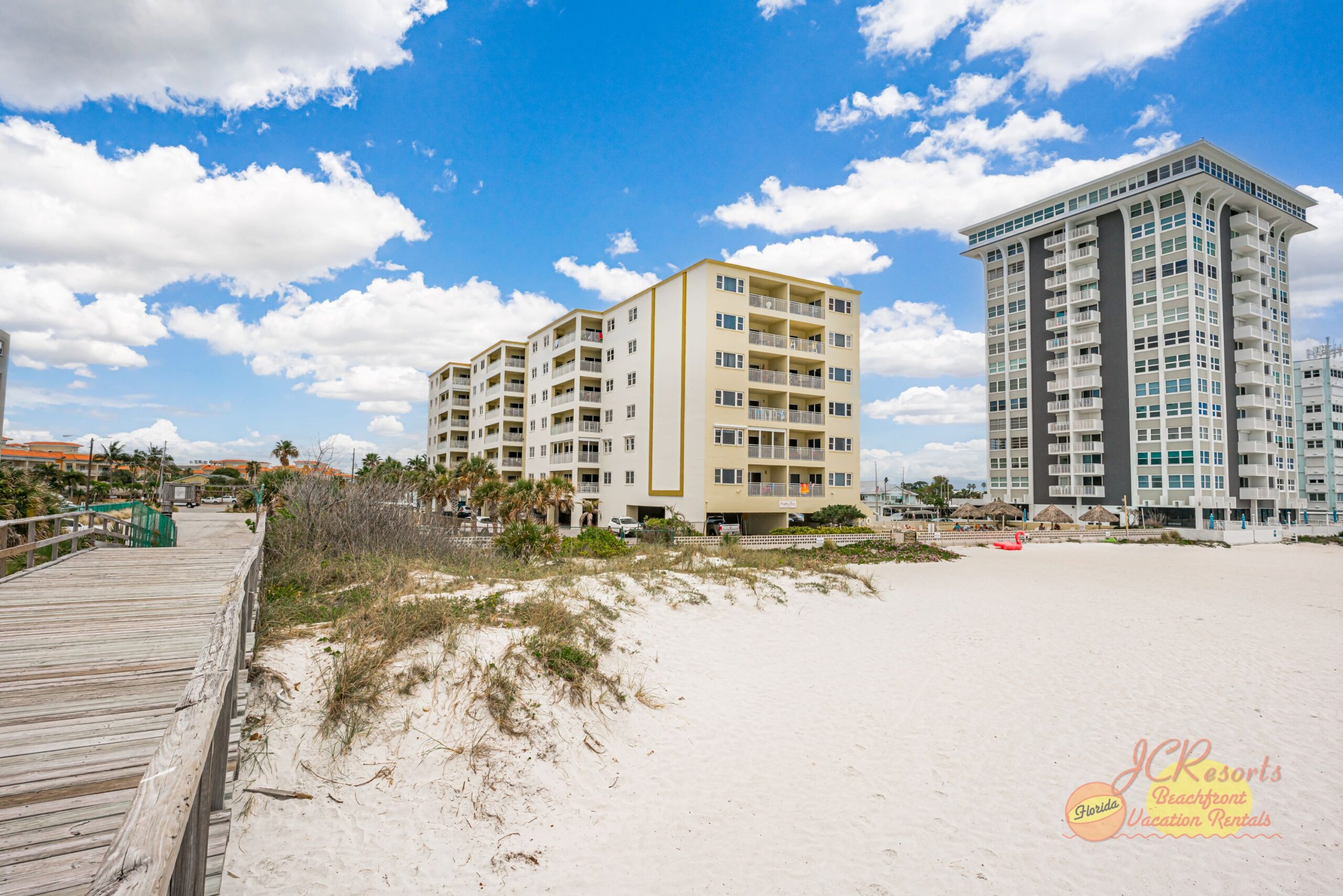 JC Resorts Anglers Cove Exteriors Redington Shores-from pier smaller